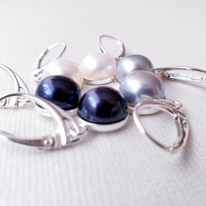 Cercei "Forever Pearl" din argint 925 cu perle de cultura - Cod produs CE155