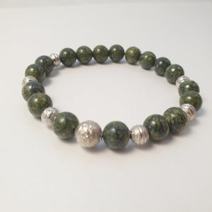 Bratara "Green Jasper" - Cod produs BR51