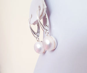 Cercei "Forever Pearl" din argint 925 cu perle de cultura - Cod produs CE155