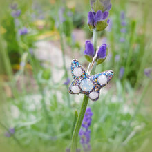 Load image into Gallery viewer, Cercei &quot;White Butterfly&quot; din argint 925 cu cristale Swarovski - Cod produs CE161

