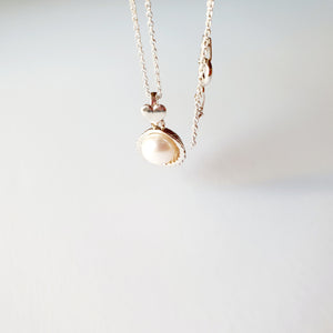Colier "Little Mermaid's Pearl" din argint cu perla de cultura - Cod Produs CO37