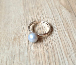 Inel "Pearl" din argint 925 cu perle de cultura - Cod produs IN4