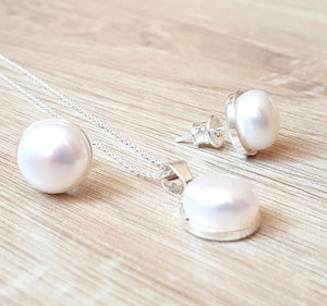 Set "Pearl" din argint 925 cu perle de cultura - Cod produs SE67